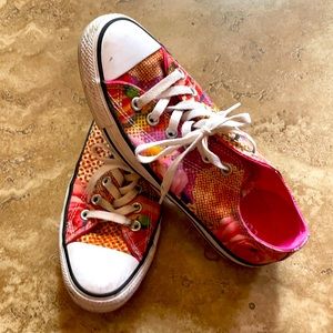 Converse Floral, Multicolored Sneakers